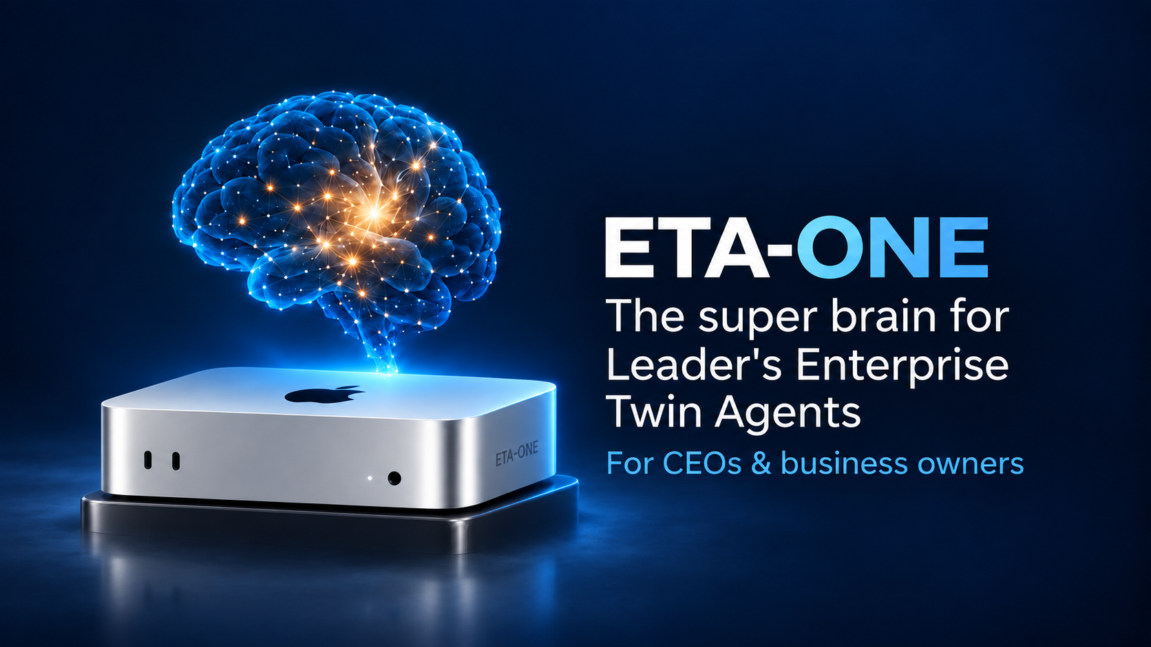 ETA-ONE: AI support for CEOs and business owners